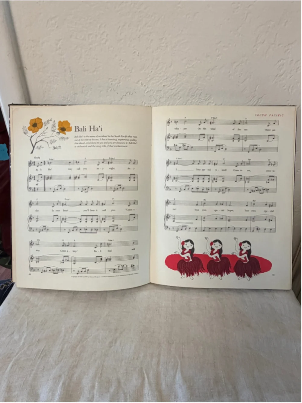 1961 Songs We Sing Rodgers Hammerstein Big Golden Book Vintage Sheet Music